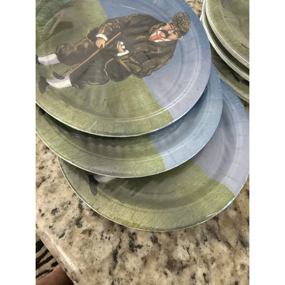 Golf Themed Paper Plates 8&10